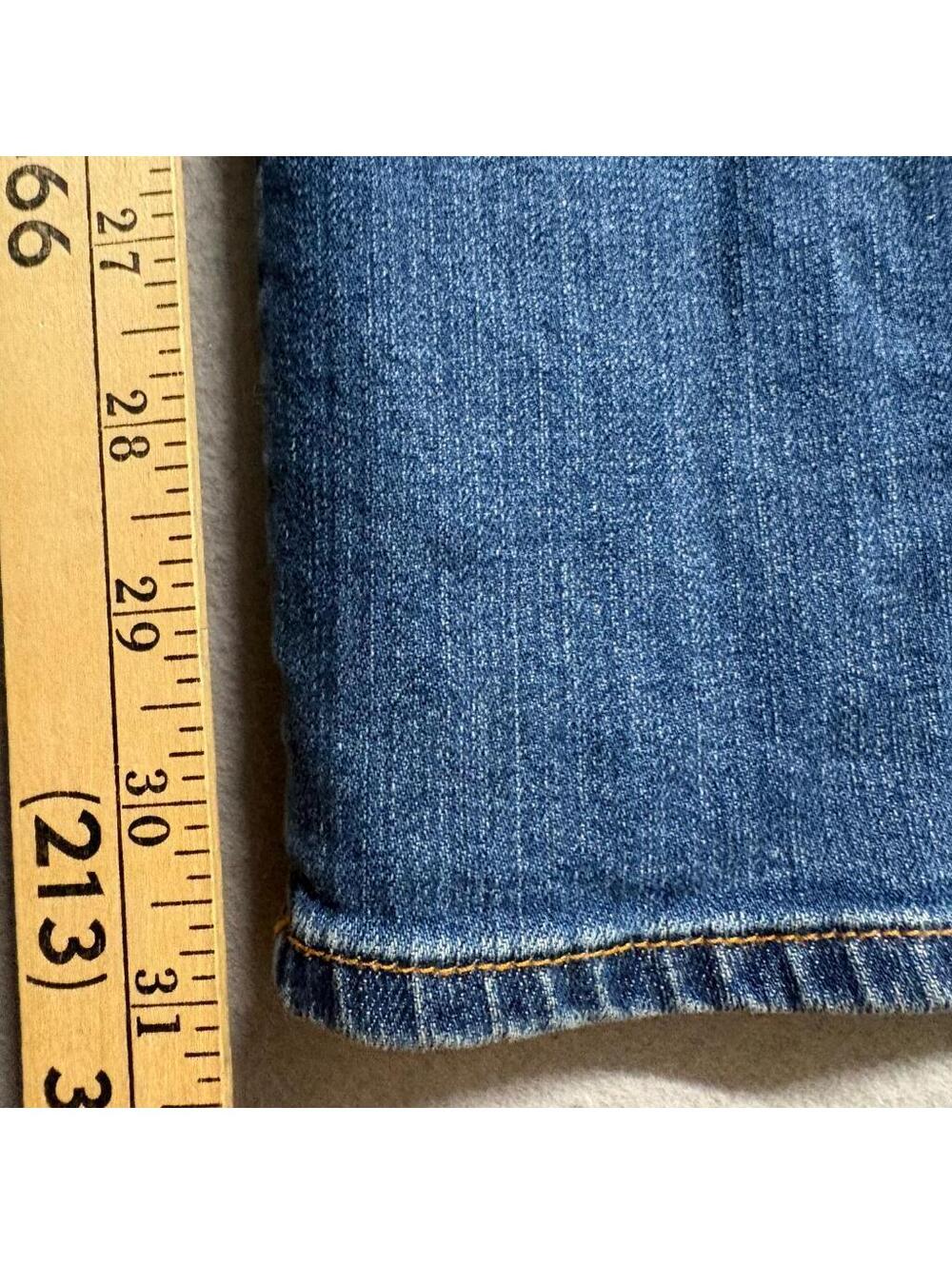 Lucky Brand Sofia Straight Jeans Womens Size 8 29 Regular Blue Denim Stretch - Picture 2 of 12